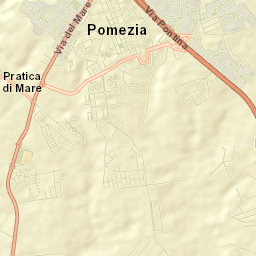 Pomezia Street Map