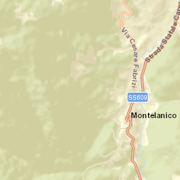 Montelanico Street Map