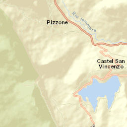 Castel San Vincenzo Street Map