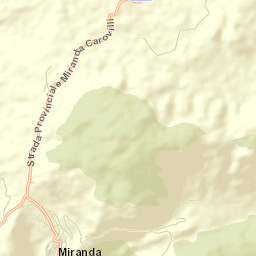 Provincia di Isernia Street Map