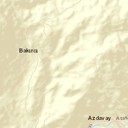 Azdavay Street Map