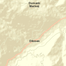Dikmen Street Map