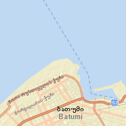 Batumi Street Map