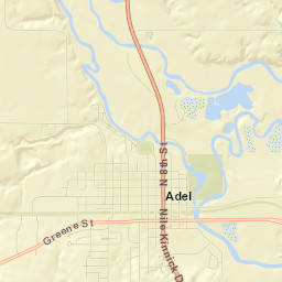 800-898 Main Street Adel IA 50003 Street Map