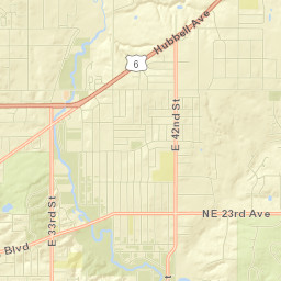 3583 E 37th St Des Moines Iowa Street Map