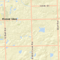 12416 Walden Road, Homer Glen, IL 60491 Street Map