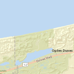 Ogden Dunes Street Map
