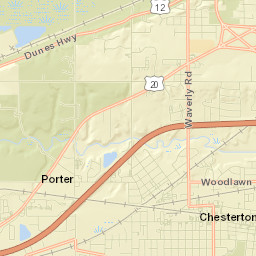 Chesterton Street Map