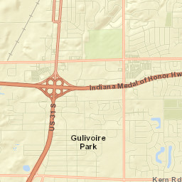 Gulivoire Park Street Map