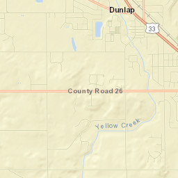 Dunlap Street Map