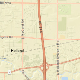 Holland Street Map