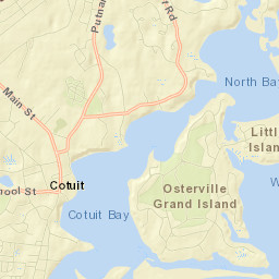 Cotuit Street Map