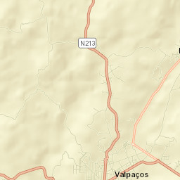 Valpaços Street Map