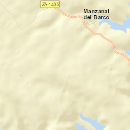 Manzanal del Barco Street Map