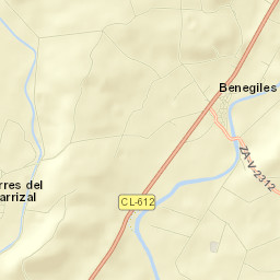 Benegiles Street Map