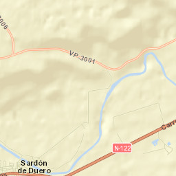 Sardón de Duero Street Map
