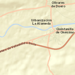 Quintanilla de Onésimo Street Map