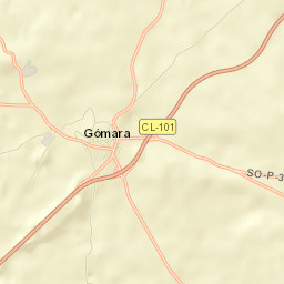Gómara Street Map