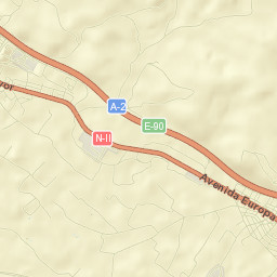 Alfajarín Street Map
