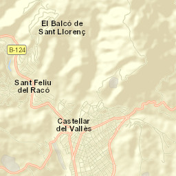 Castellar del Vallès Street Map