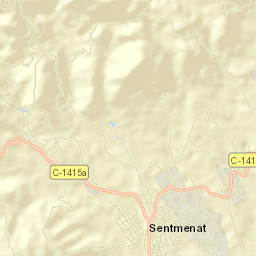 Sentmenat Street Map