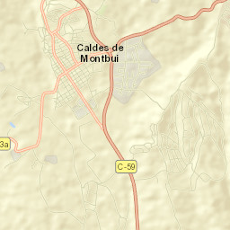 Caldes de Montbui Street Map