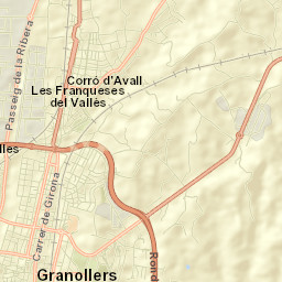 Granollers Street Map