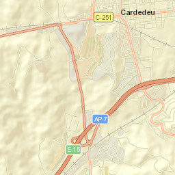 Cardedeu Street Map