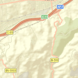 Llinars del Vallès Street Map