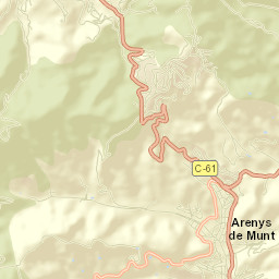 Arenys de Munt Street Map