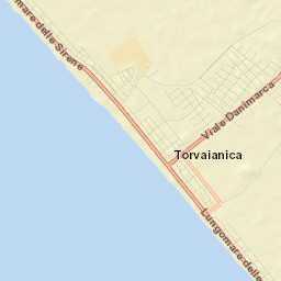 Torvaianica Street Map