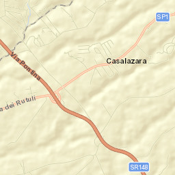 Casalazzara Street Map