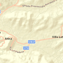 Villa Latina Street Map