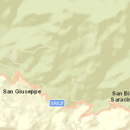 San Biagio Saracinisco Street Map