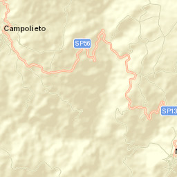 Campolieto Street Map