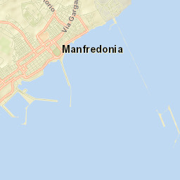Manfredonia Street Map