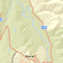 Bashkia Mat Street Map