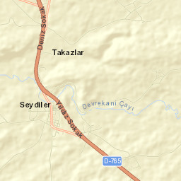 Seydiler Street Map