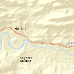 Hanönü Street Map