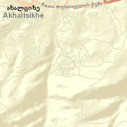 Akhaltsikhe Street Map