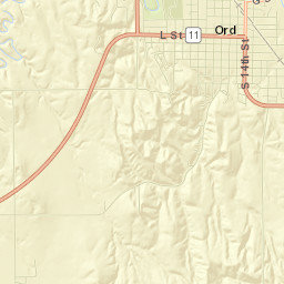 Ord Street Map