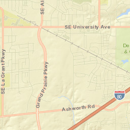 Ashworth Dr Waukee IA 50263 Street Map
