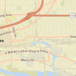 941 E 25th Ct Des Moines Iowa Street Map