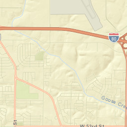1216 West 62nd Street, Davenport, IA Street Map
