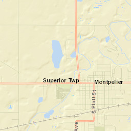 Montpelier Street Map