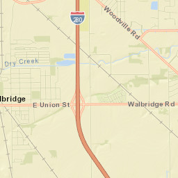 Walbridge Street Map