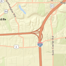 Wickliffe Street Map