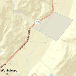 Wurtsboro Street Map