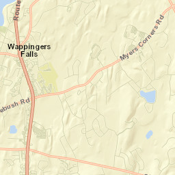 Myers Corner Street Map