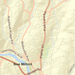 New Milford Street Map